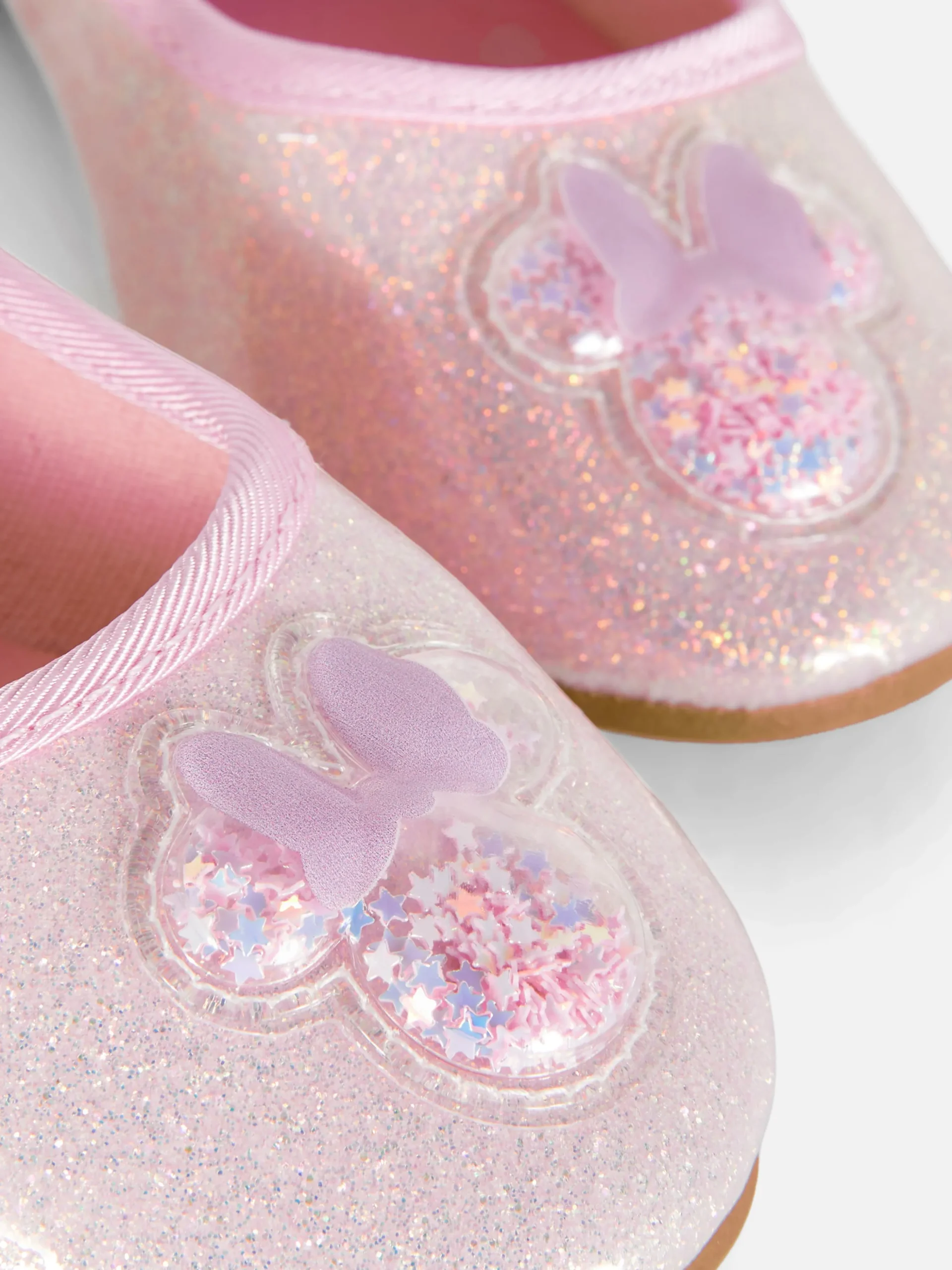 Bailarinas Con Purpurina De Minnie Mouse De Disney