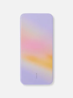Batería Externa De 10000 MAh Con Efecto Degradado