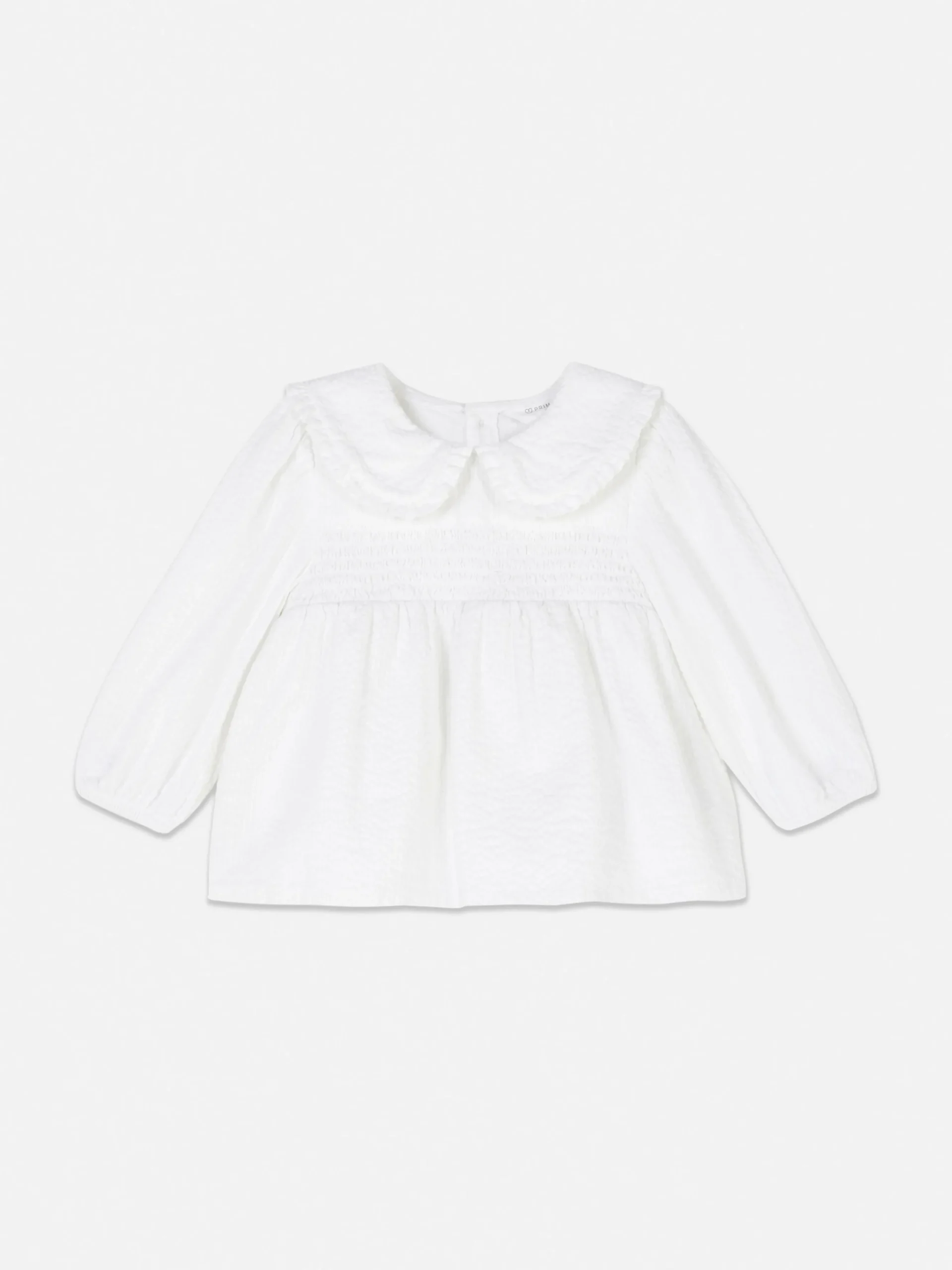 Blusa Con Cuello Fruncido