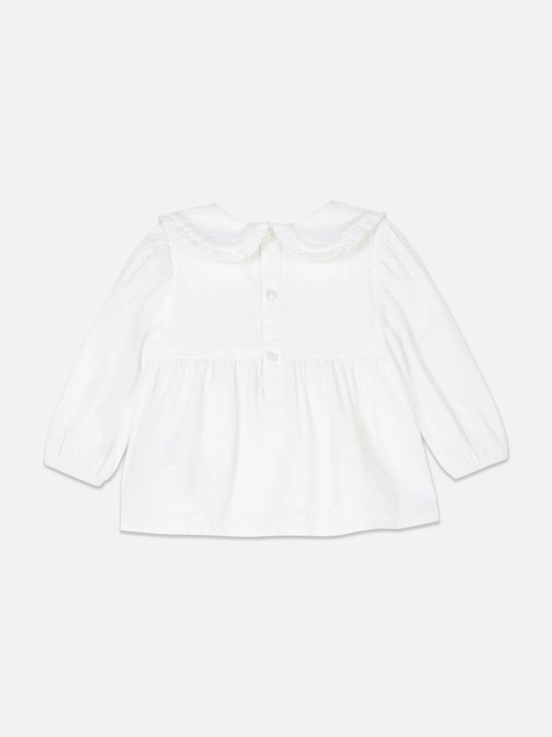 Blusa Con Cuello Fruncido