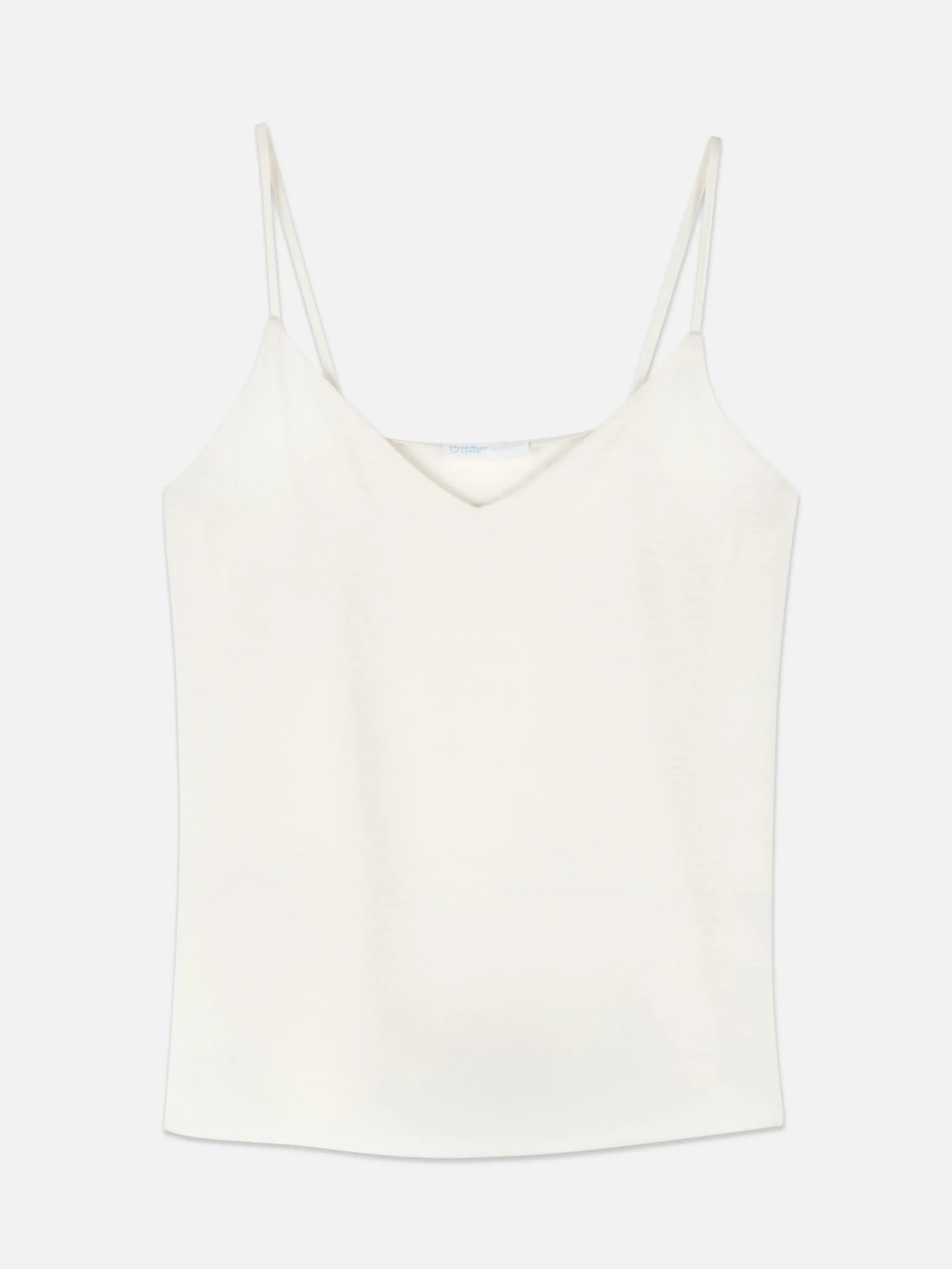 Blusa De Tirantes Con Cuello De Pico