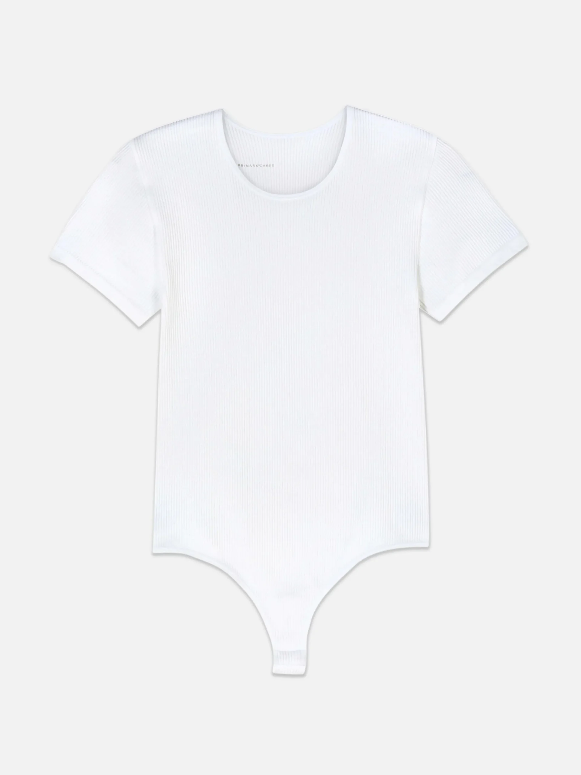 Body Estilo Camiseta Acanalado Sin Costuras