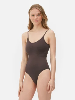 Body Moldeador De Escote Amplio Sin Costuras