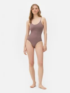 Body Moldeador De Escote Amplio Sin Costuras