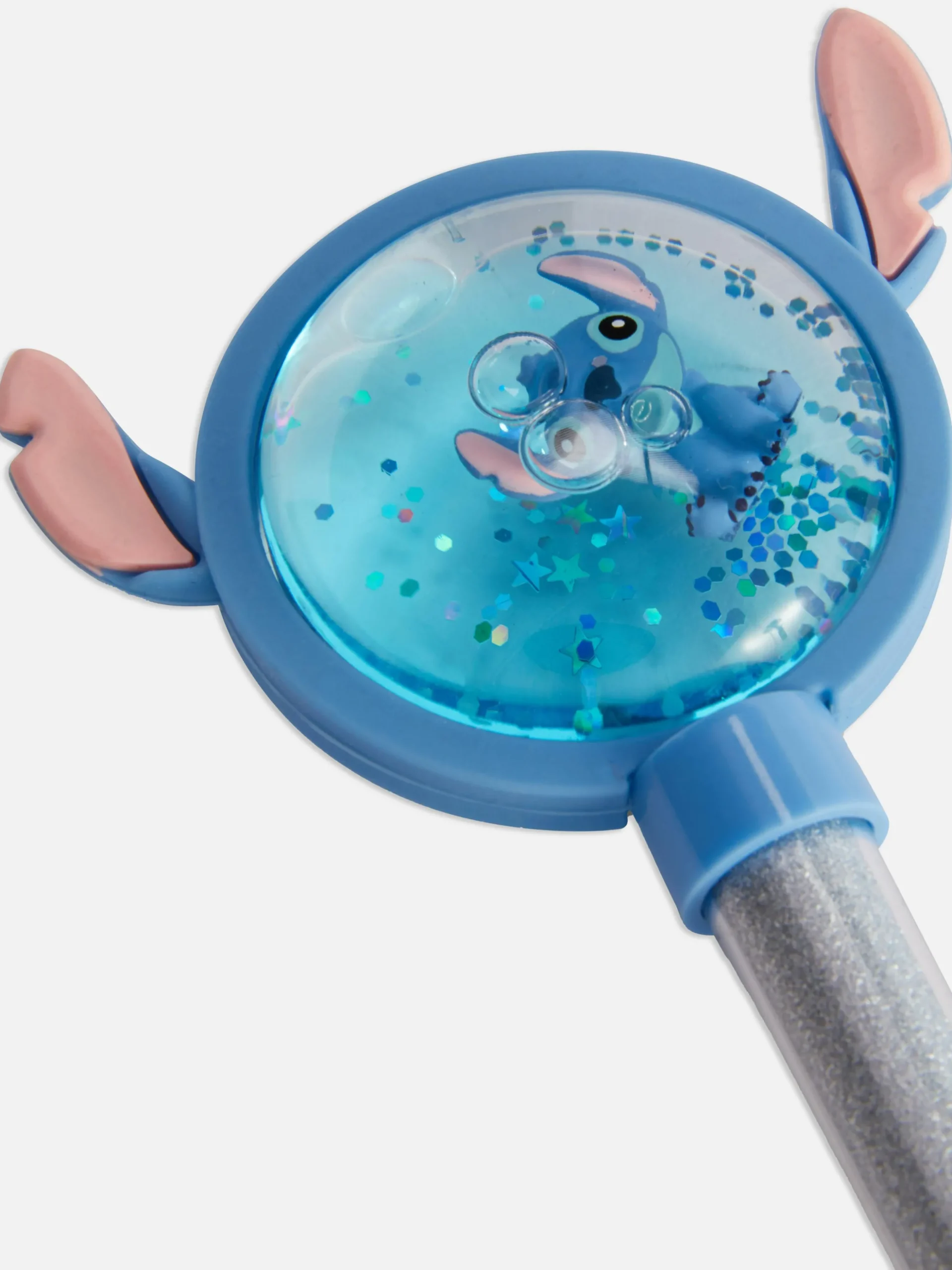 Bolígrafo Con Purpurina De Stitch De Disney