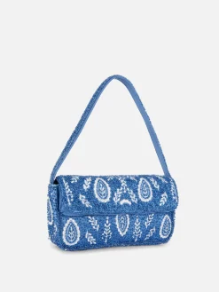 Bolso De Hombro Con Cuentas