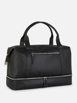 Bolso De Viaje De Piel Sintética