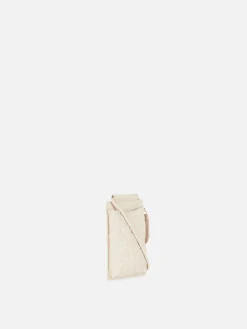 Bolso Para El Teléfono Acolchado Con Cremallera