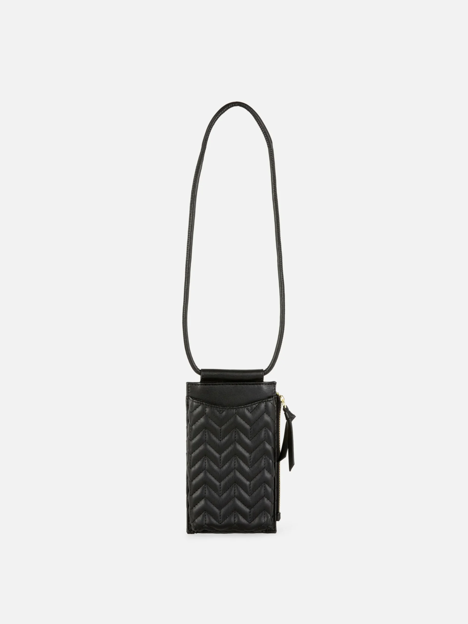 Bolso Para El Teléfono Acolchado Con Cremallera