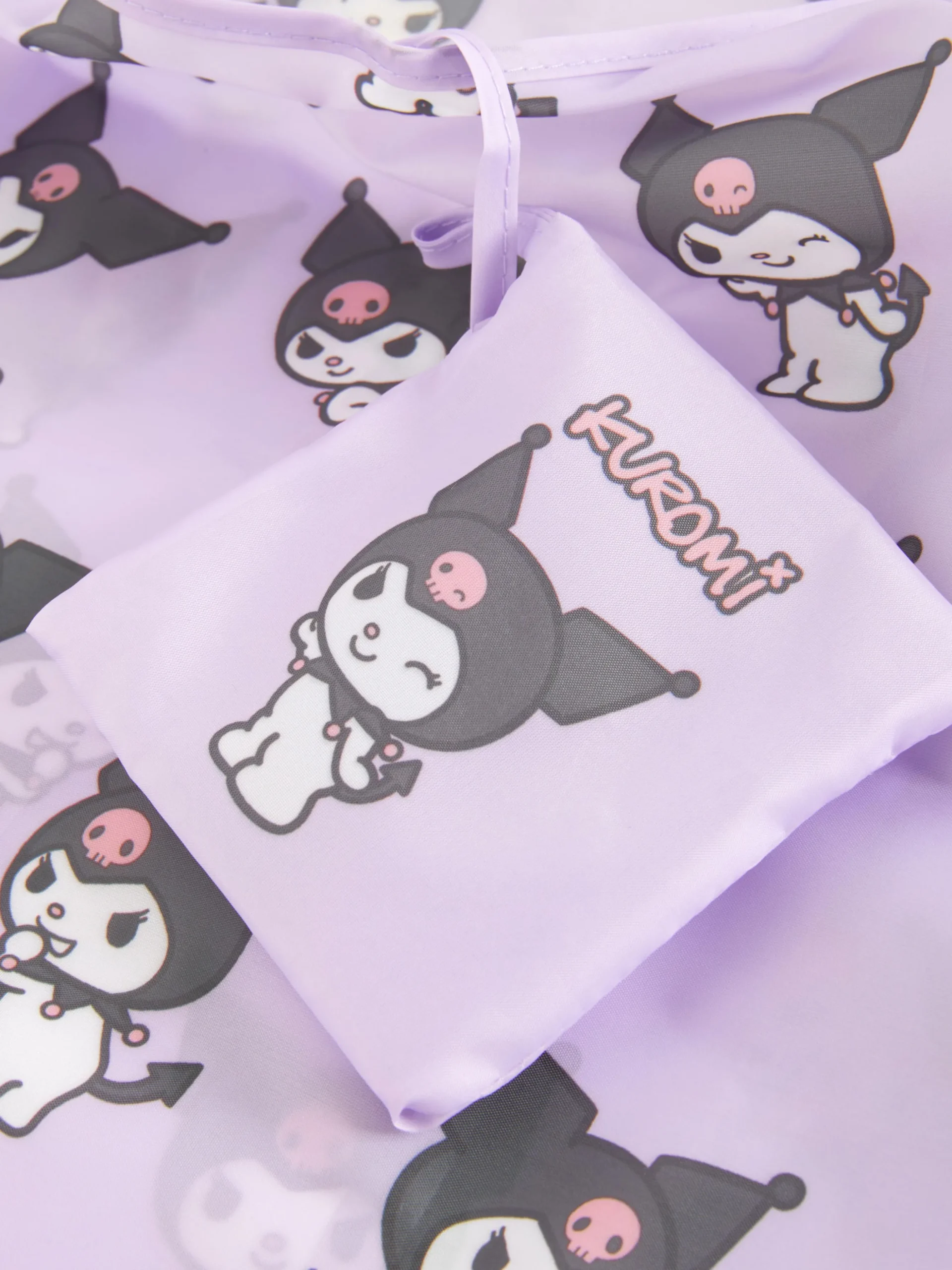 Bolso Plegable De Kuromi De Hello Kitty
