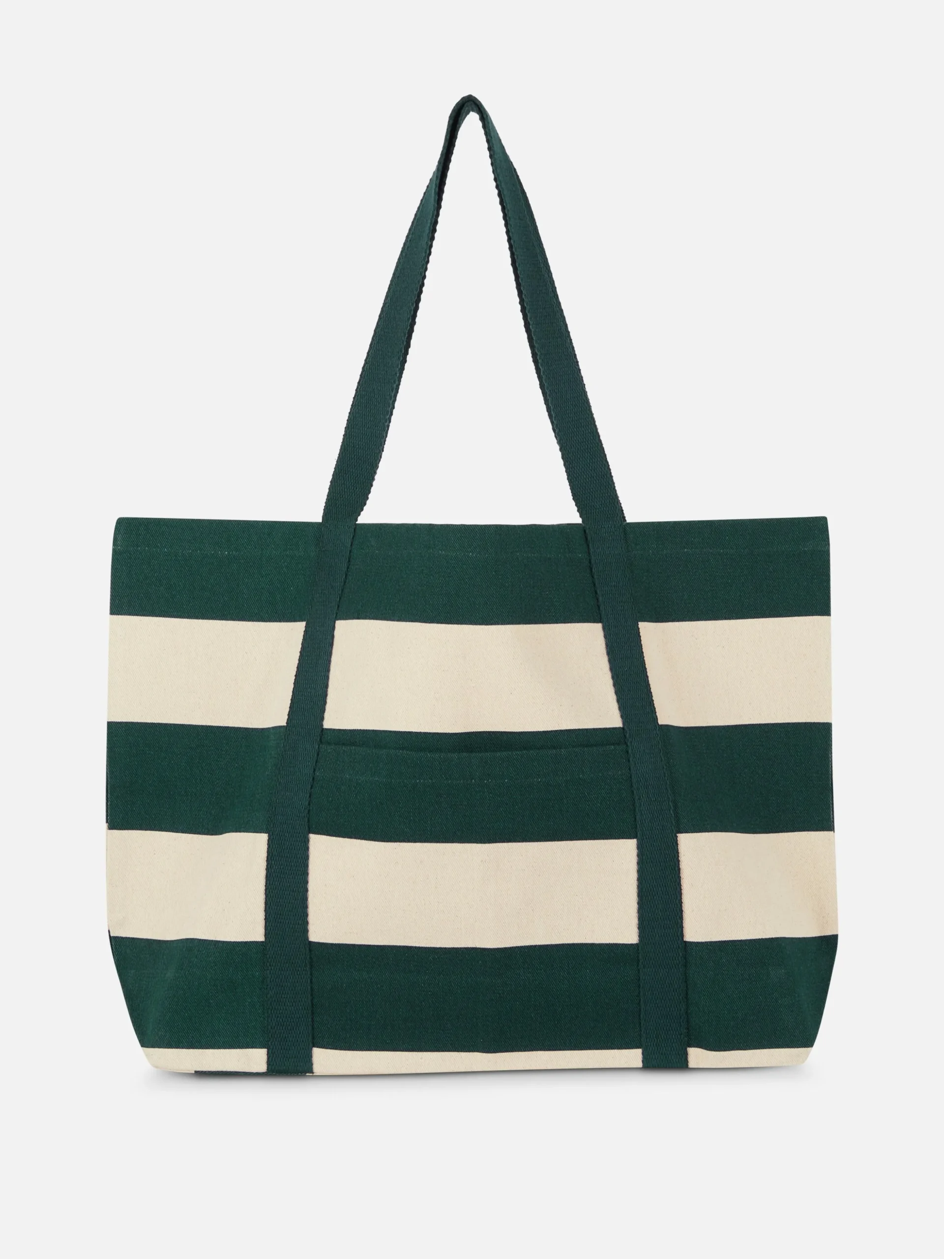 Bolso Shopper De Lona A Rayas De Rita Ora
