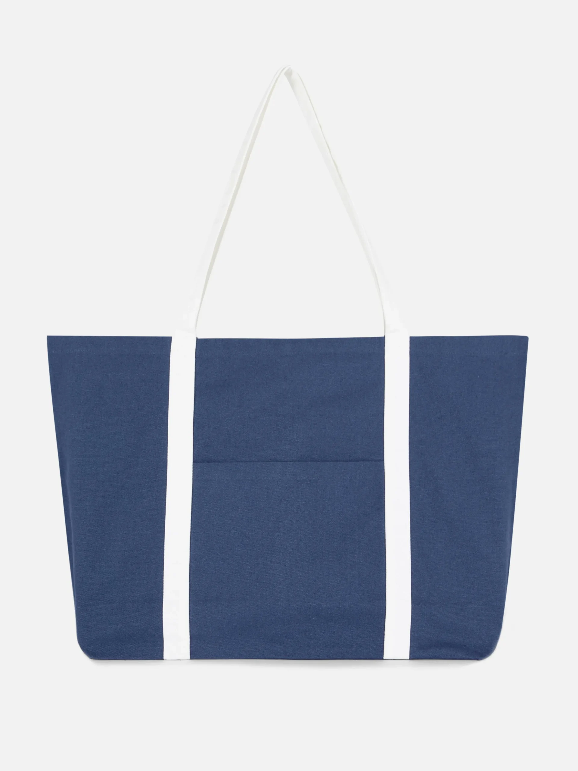 Bolso Shopper De Lona Extragrande
