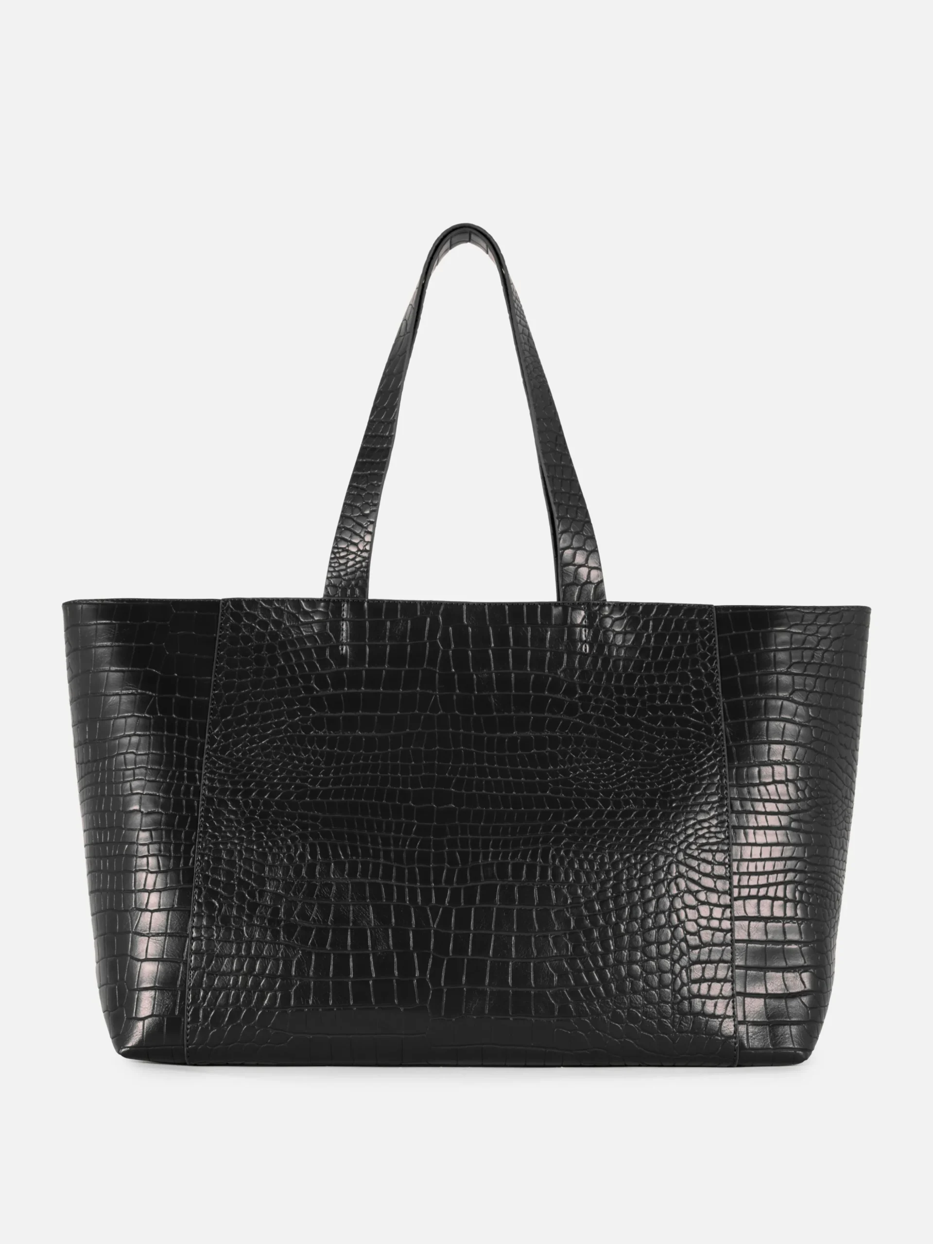 Bolso Shopper Extragrande En Piel Sintética