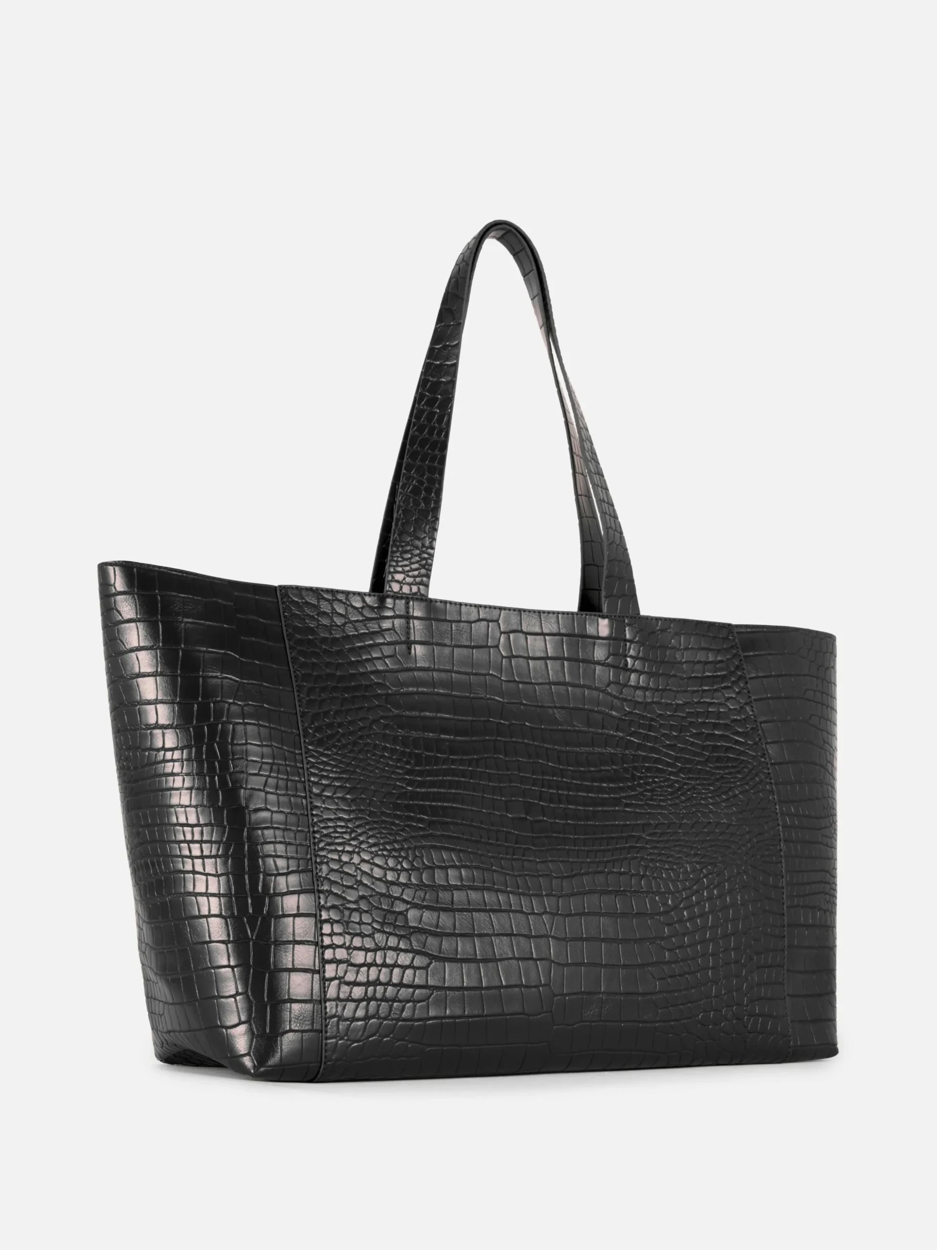 Bolso Shopper Extragrande En Piel Sintética