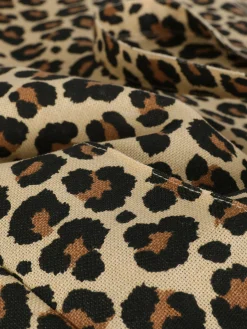 Bolso Tote Con Estampado Animal