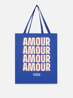 Bolso Tote De Lona Urbano