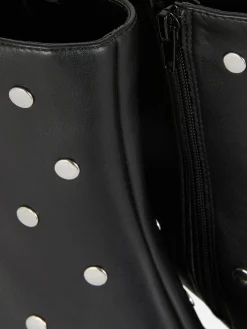 Botas De Tacón De Aguja Y Puntera Afilada