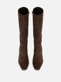 Botas De Tacón Hasta La Rodilla