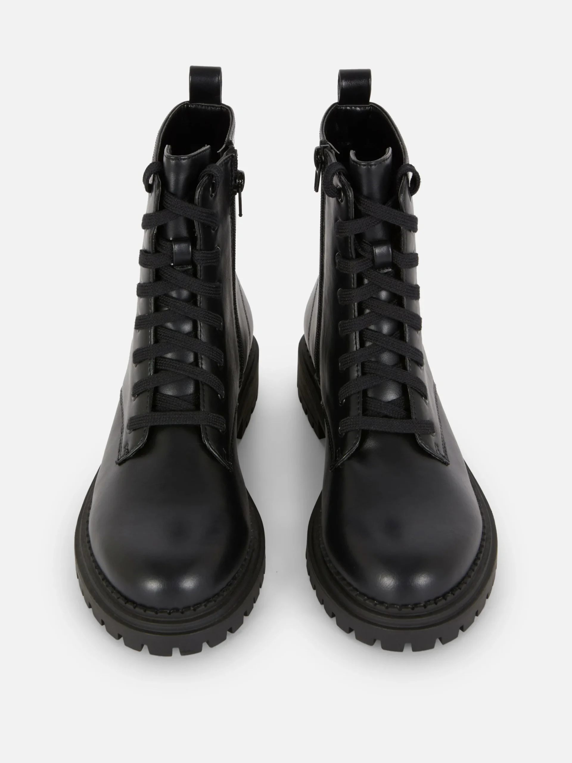 Botas Moteras Con Cordones