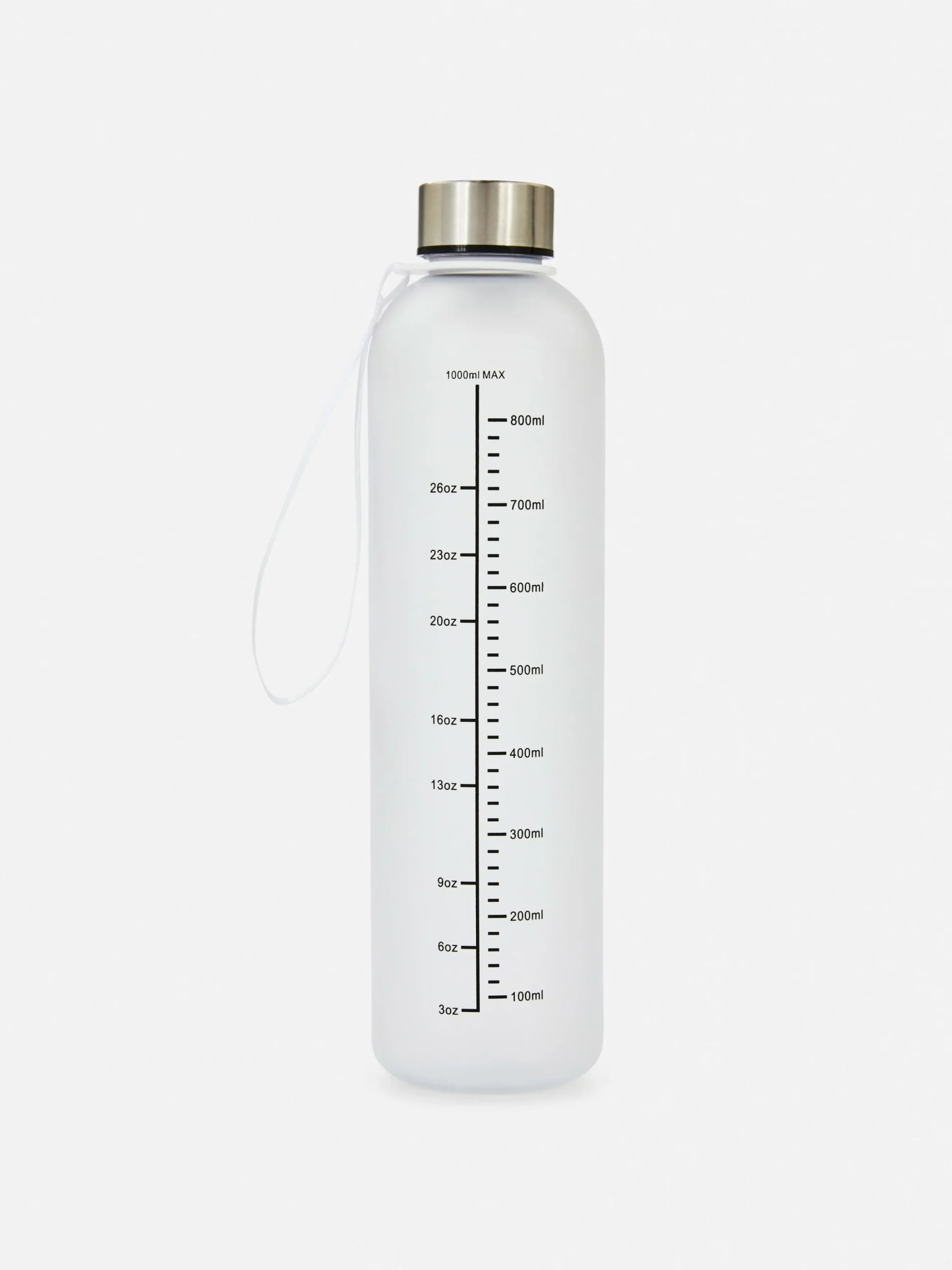 Botella De Agua Con Acabado Escarchado