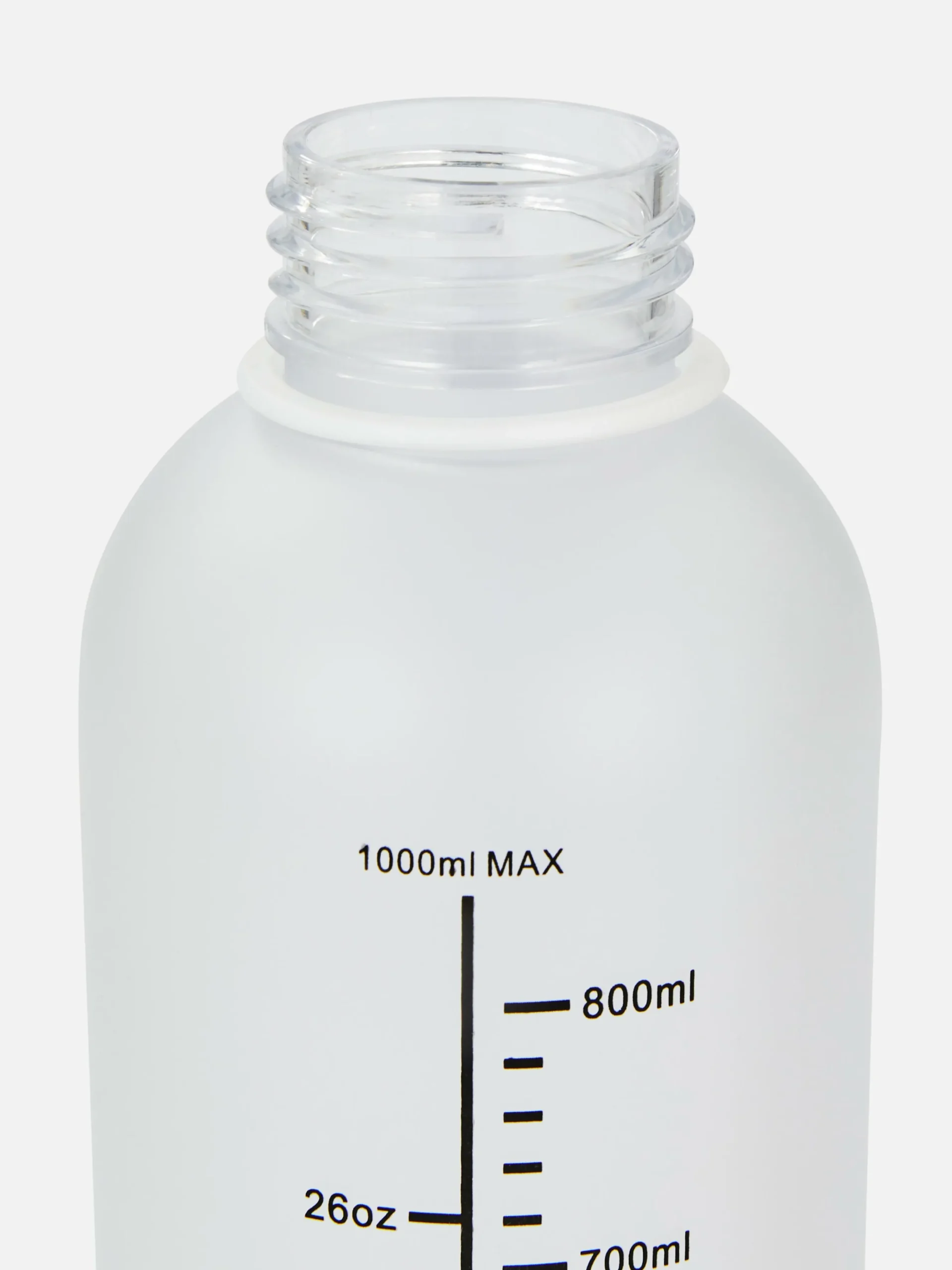 Botella De Agua Con Acabado Escarchado