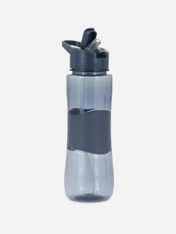 Botella De Agua Con Pajita Incorporada