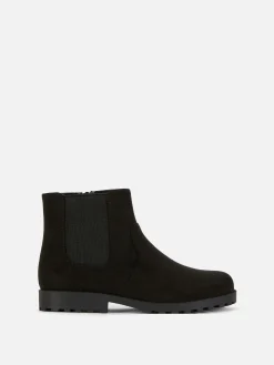 Botines Chelsea Con Cremallera