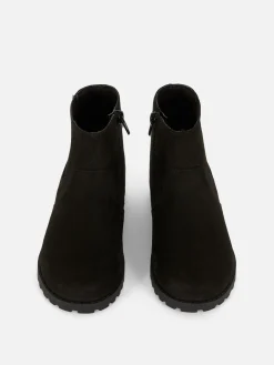 Botines Chelsea Con Cremallera