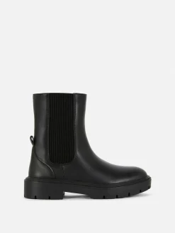 Botines Chelsea De Puntera Redonda