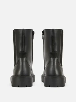 Botines Chelsea De Puntera Redonda