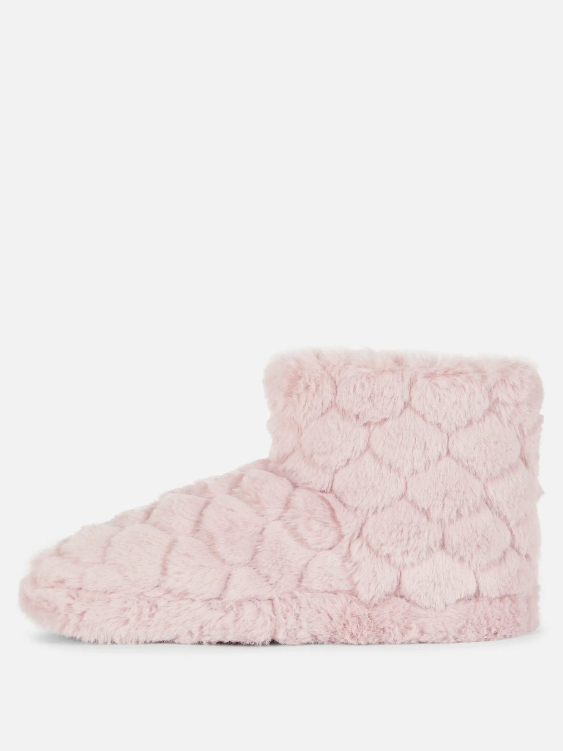 Botines De Pelo Con Pompones
