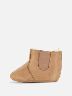 Botines De Pelo Sintético Para Bebé