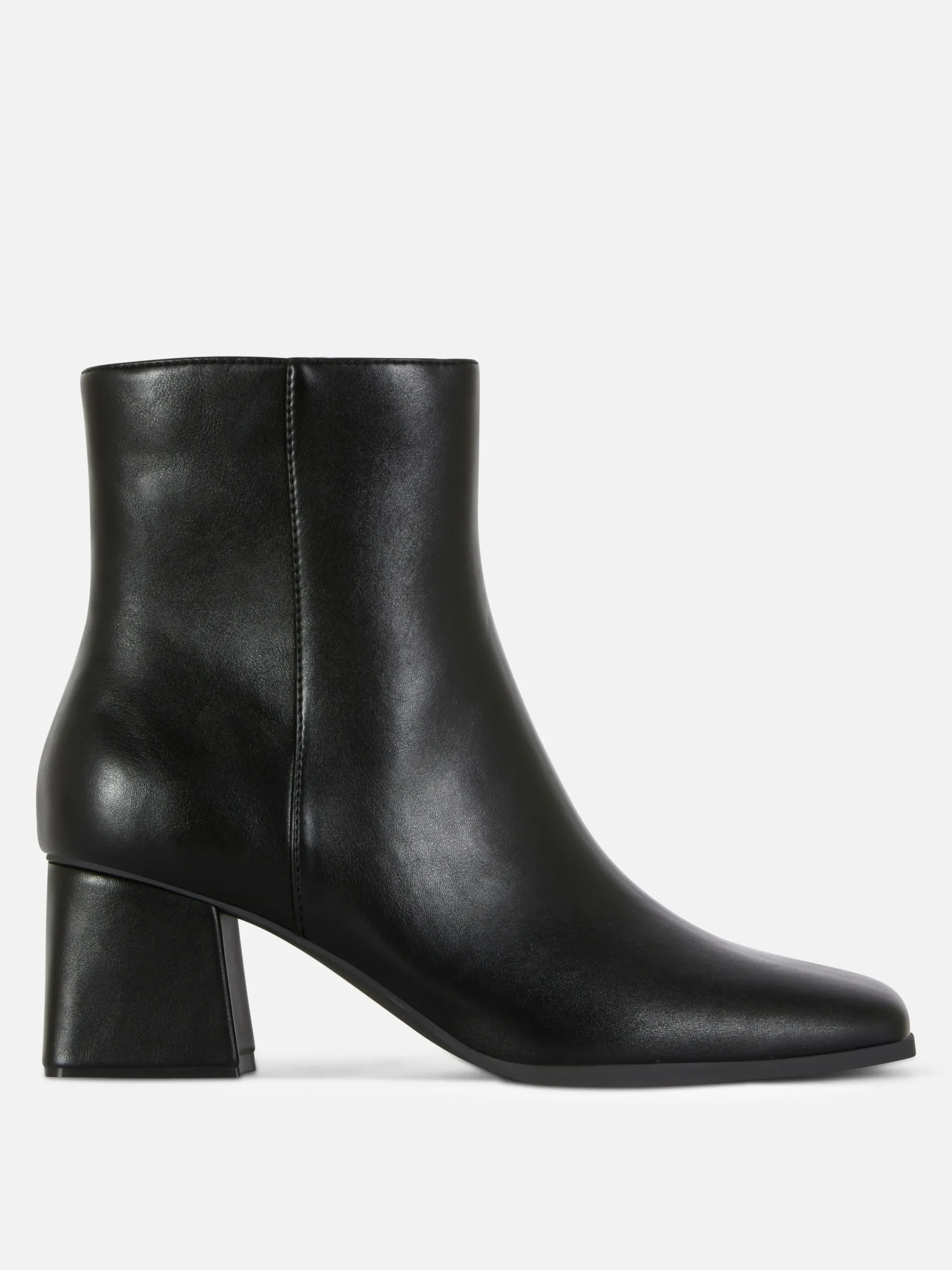 Botines De Tacón Grueso