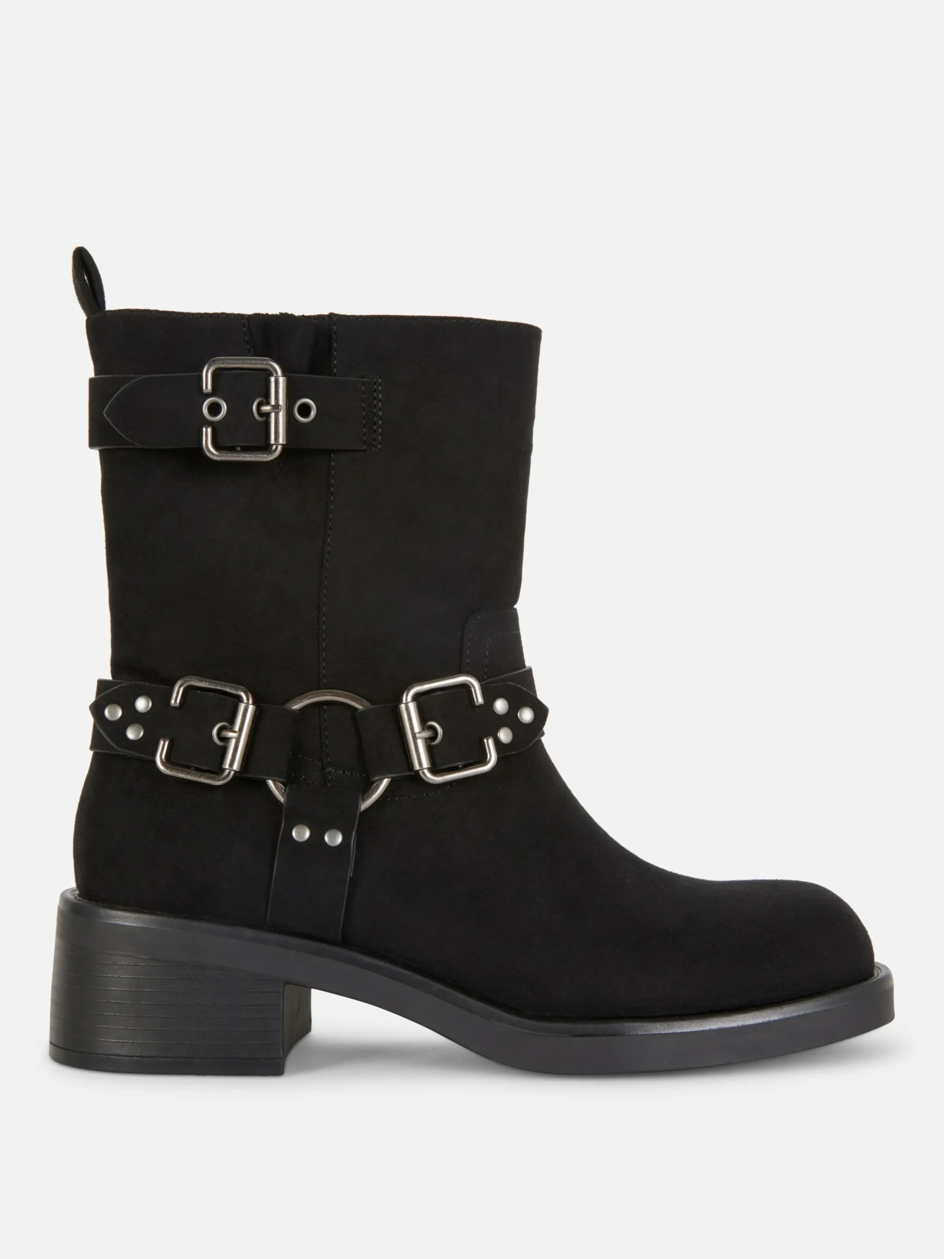Botines Moteros De Antelina