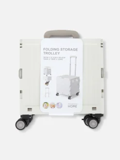 Caja Con Ruedas Y Asa Plegable