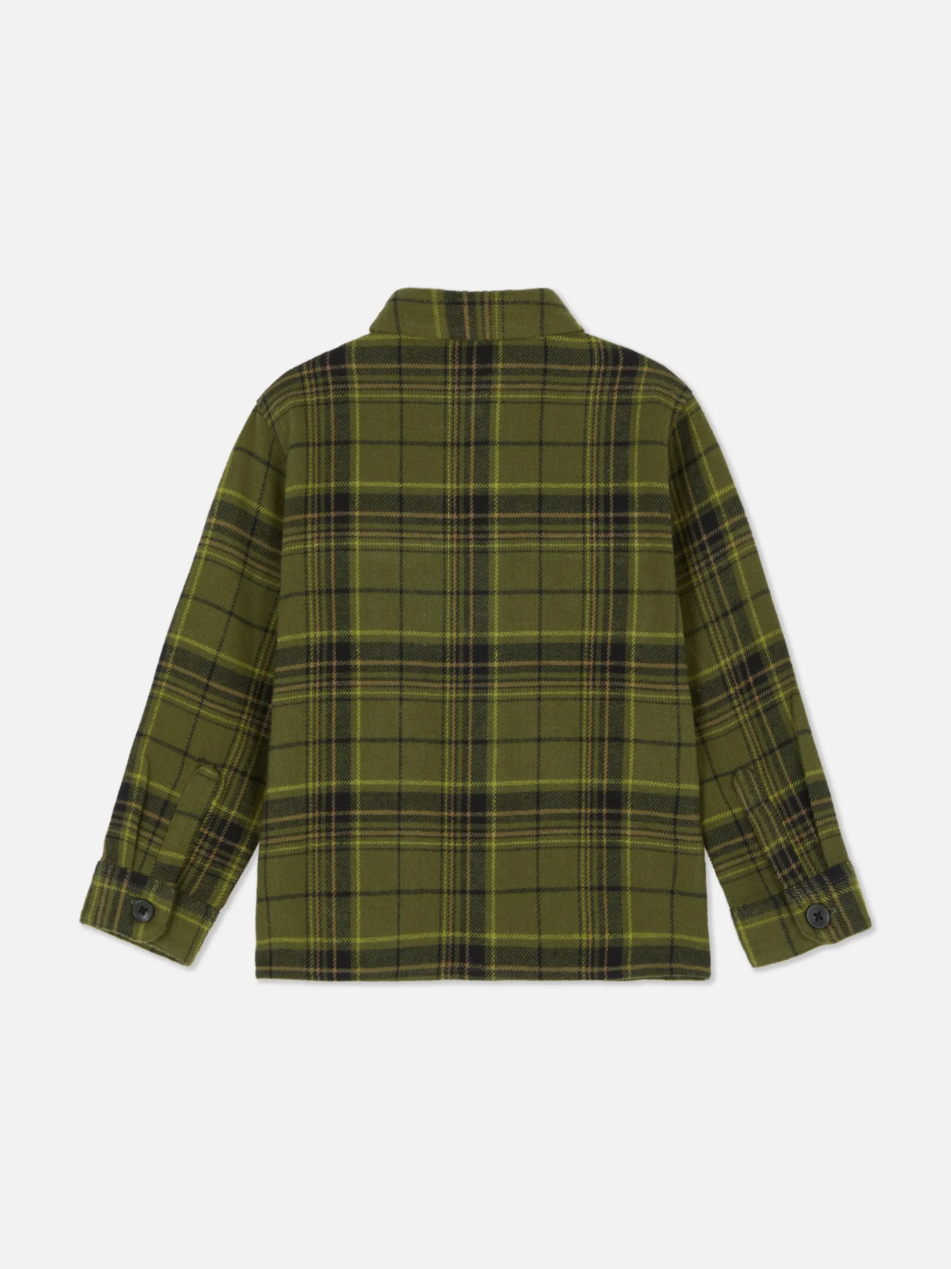 Camisa A Cuadros Con Botones