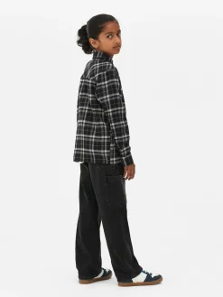 Camisa A Cuadros Con Botones