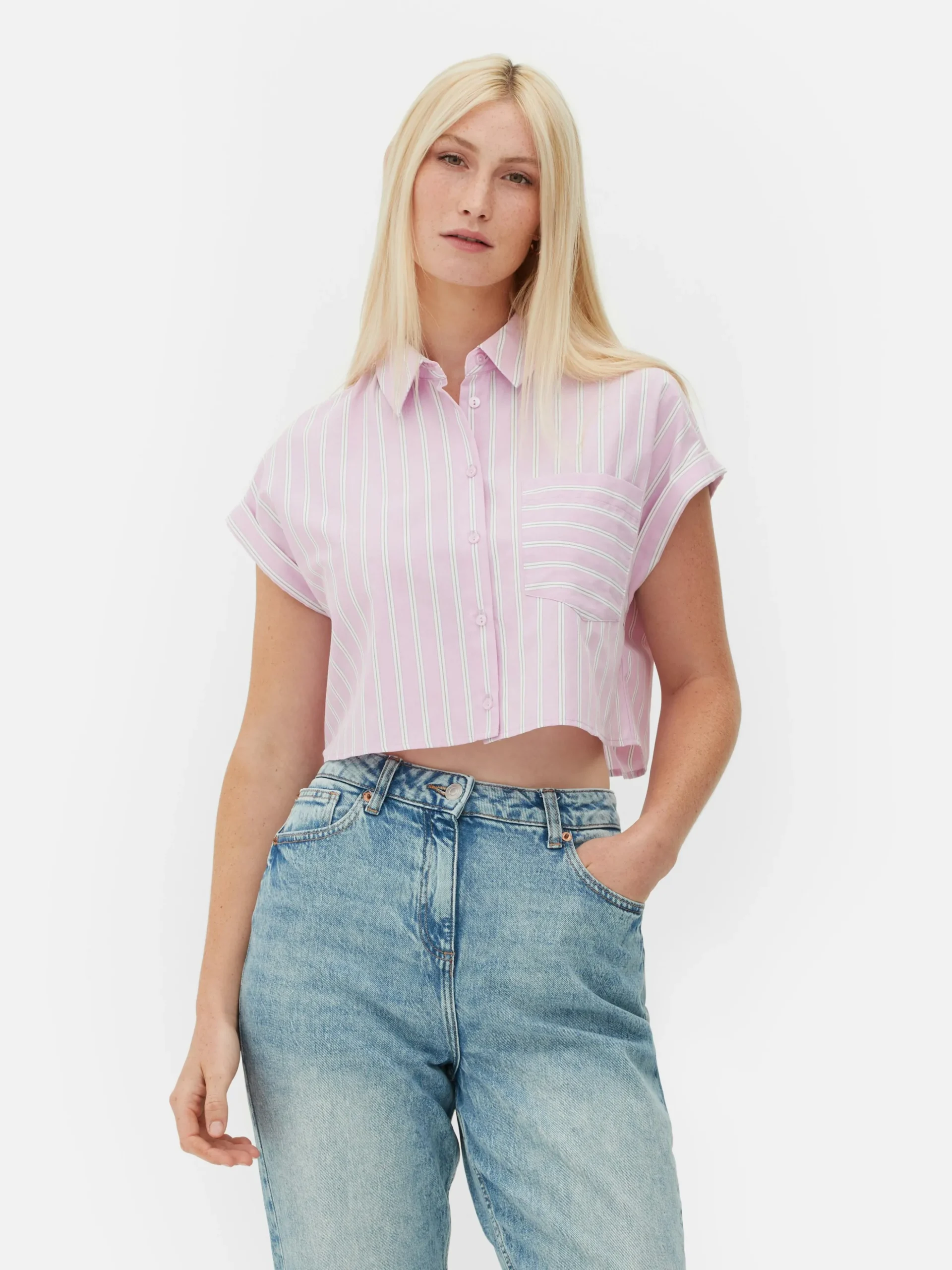 Camisa Corta De Manga Corta