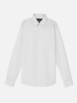 Camisa De Algodón Entallada