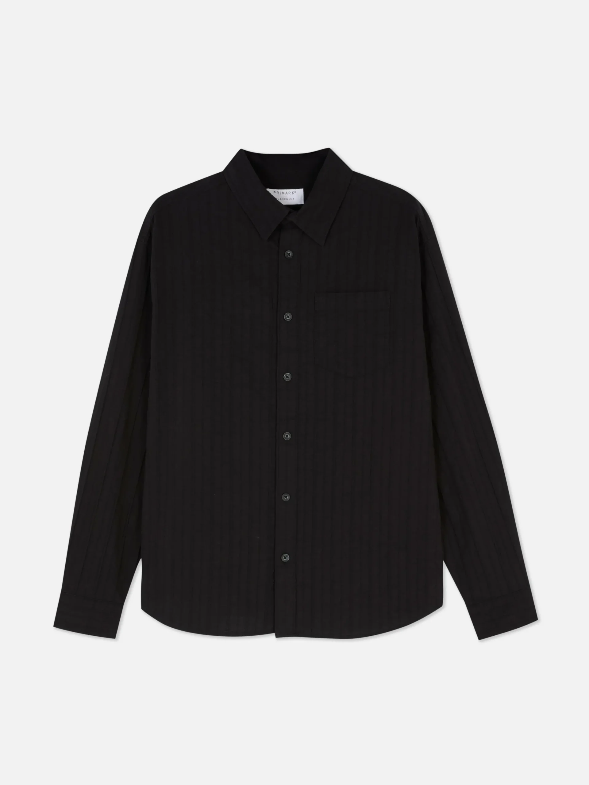 Camisa De Jacquard Con Manga Larga
