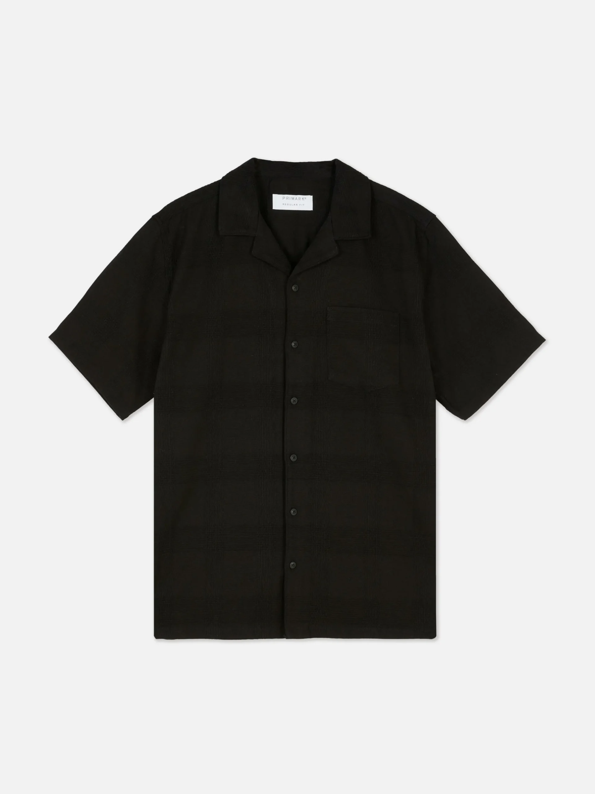 Camisa De Manga Corta Con Botones