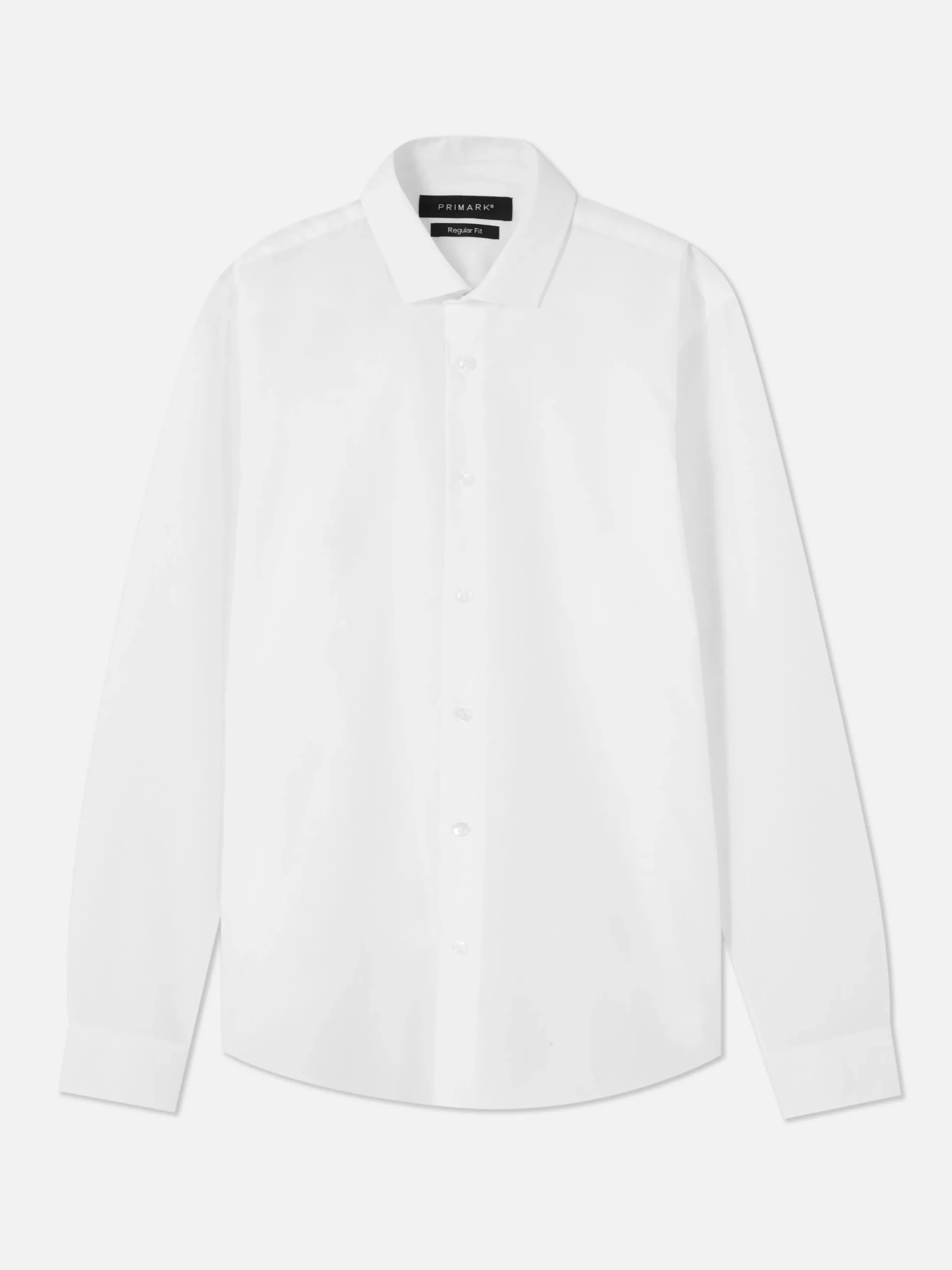Camisa De Manga Larga Y Corte Recto