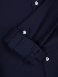 Camisa De Mangas Enrolladas Con Botones