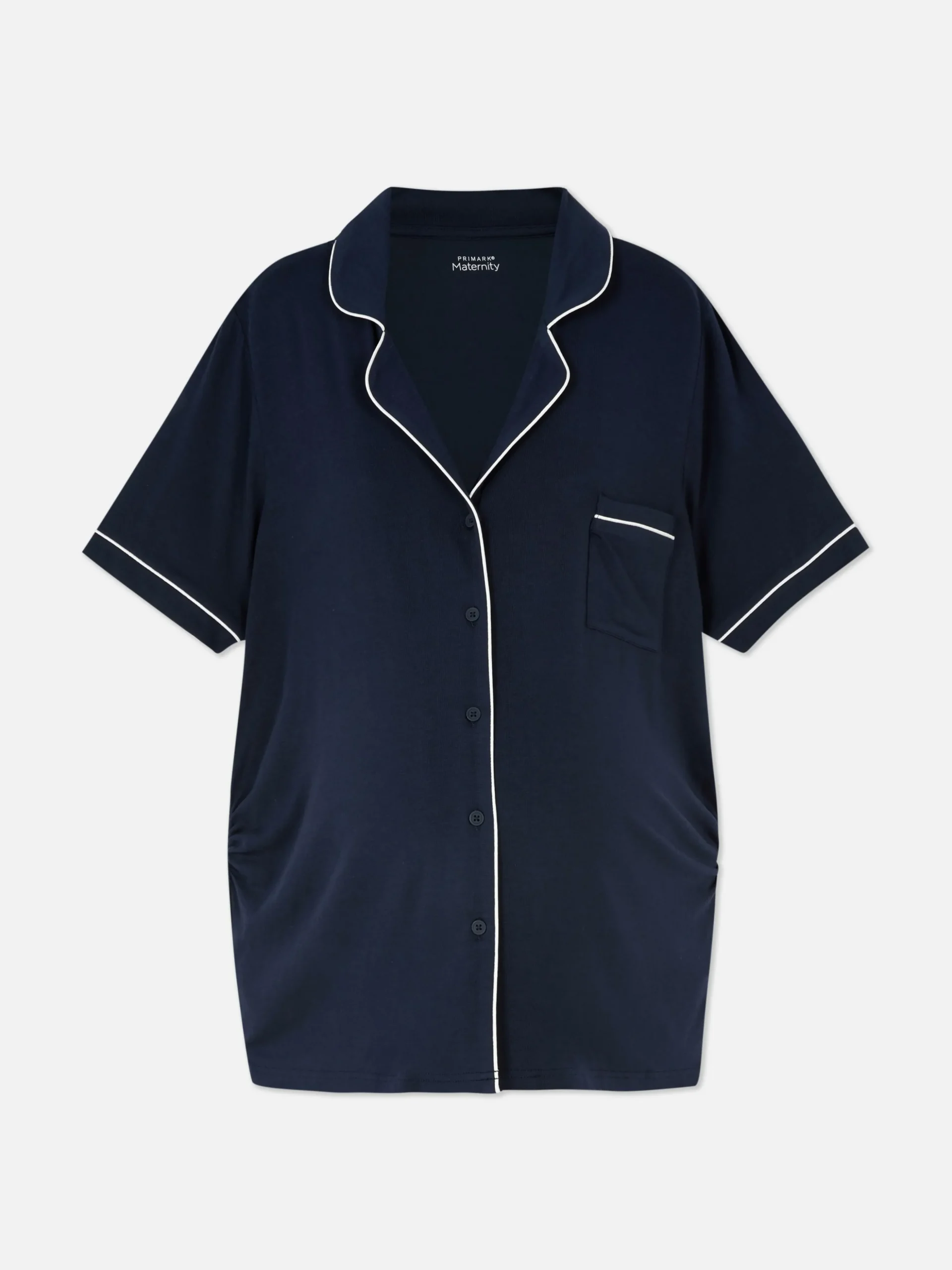 Camisa De Pijama De Premamá De Manga Corta