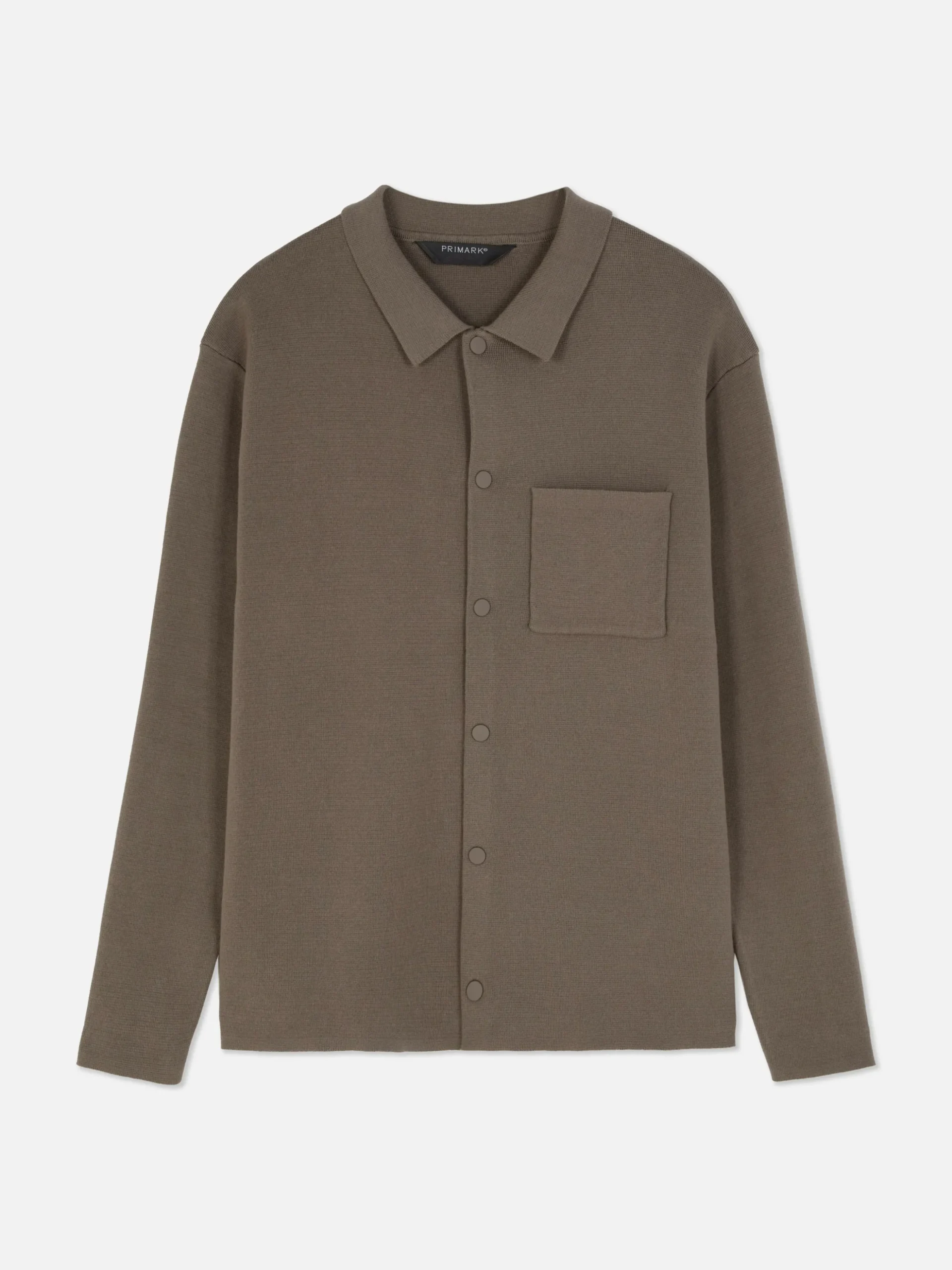 Camisa De Punto Con Corchetes