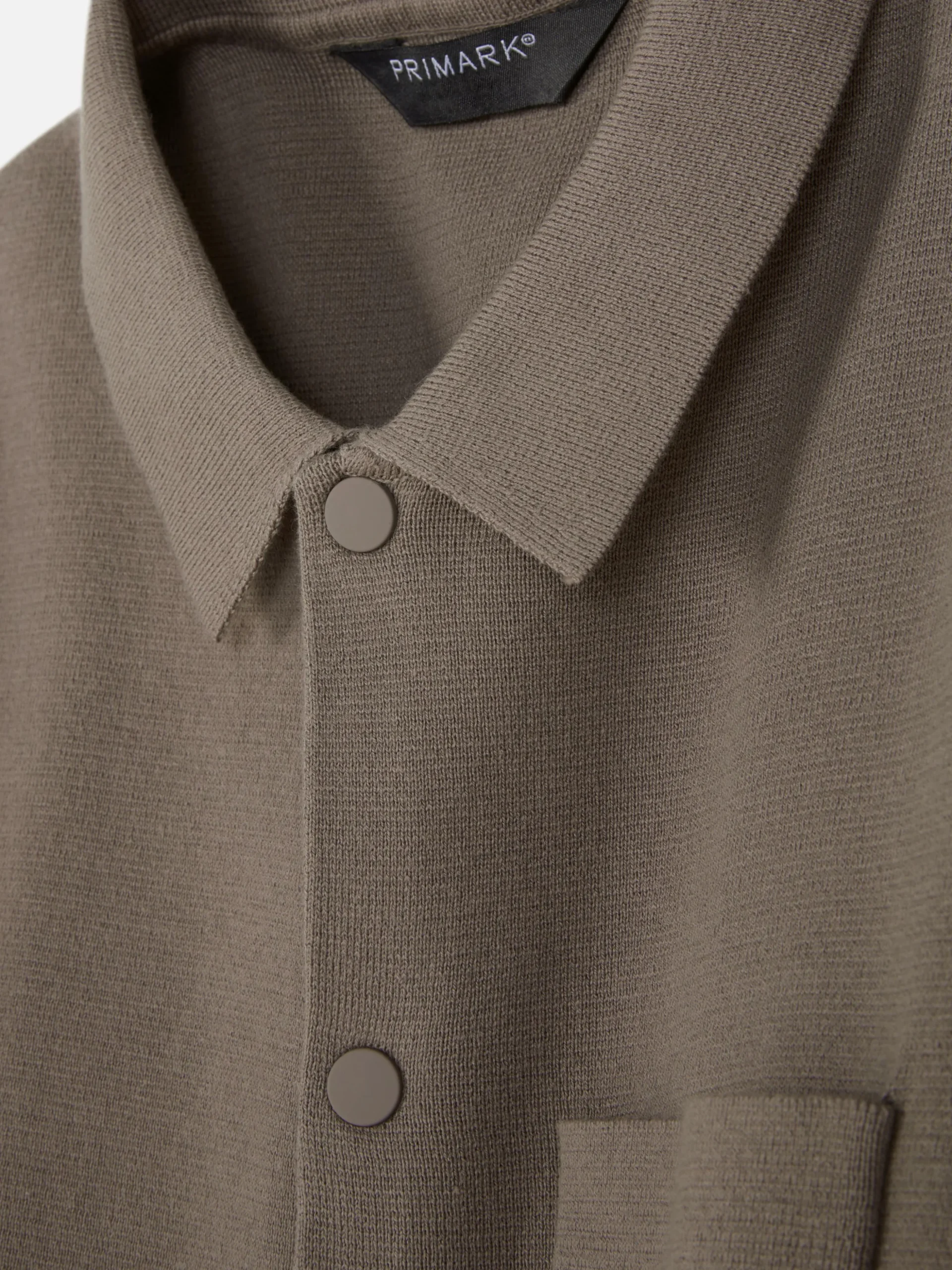 Camisa De Punto Con Corchetes