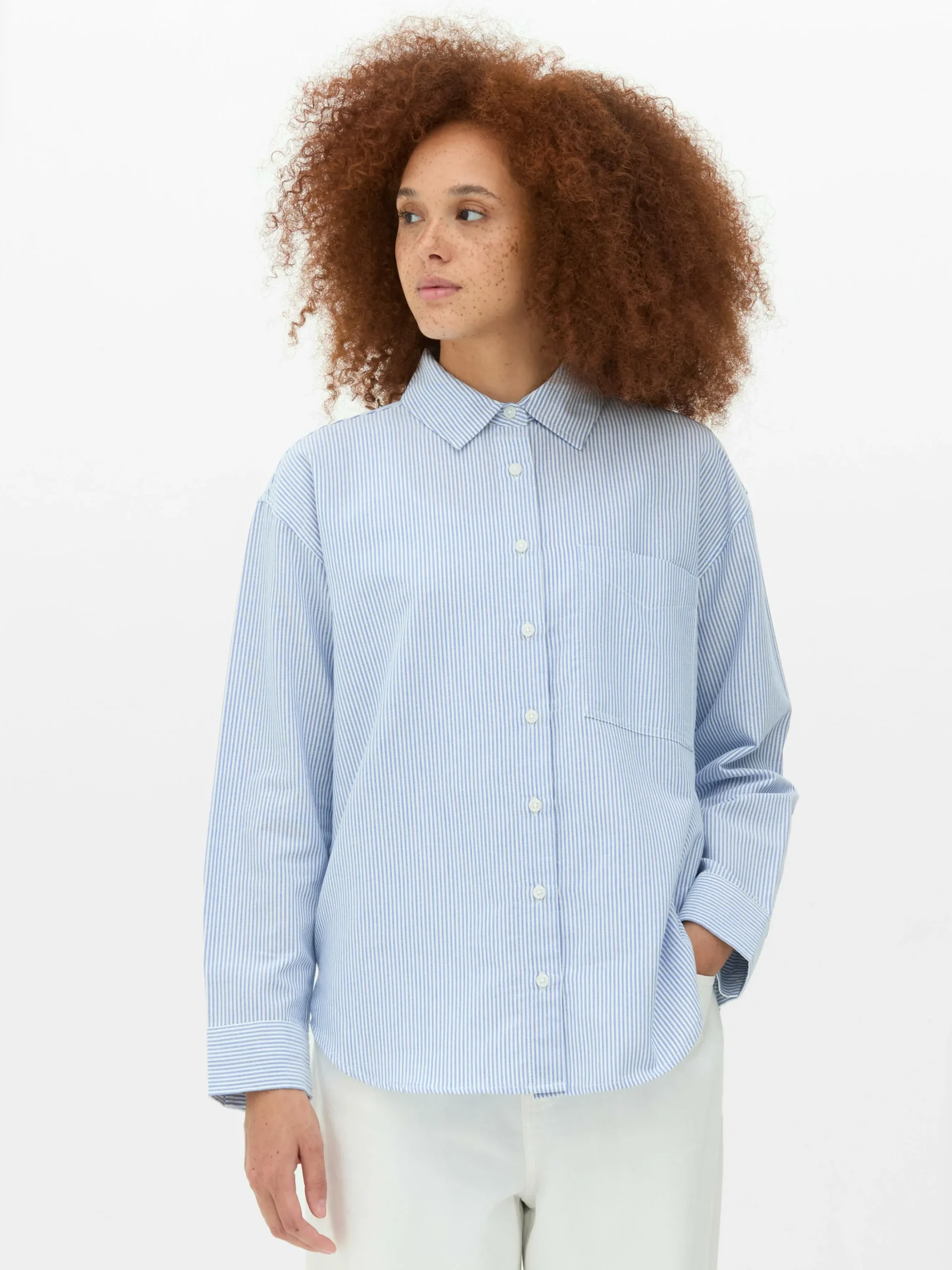 Camisa Oxford A Rayas