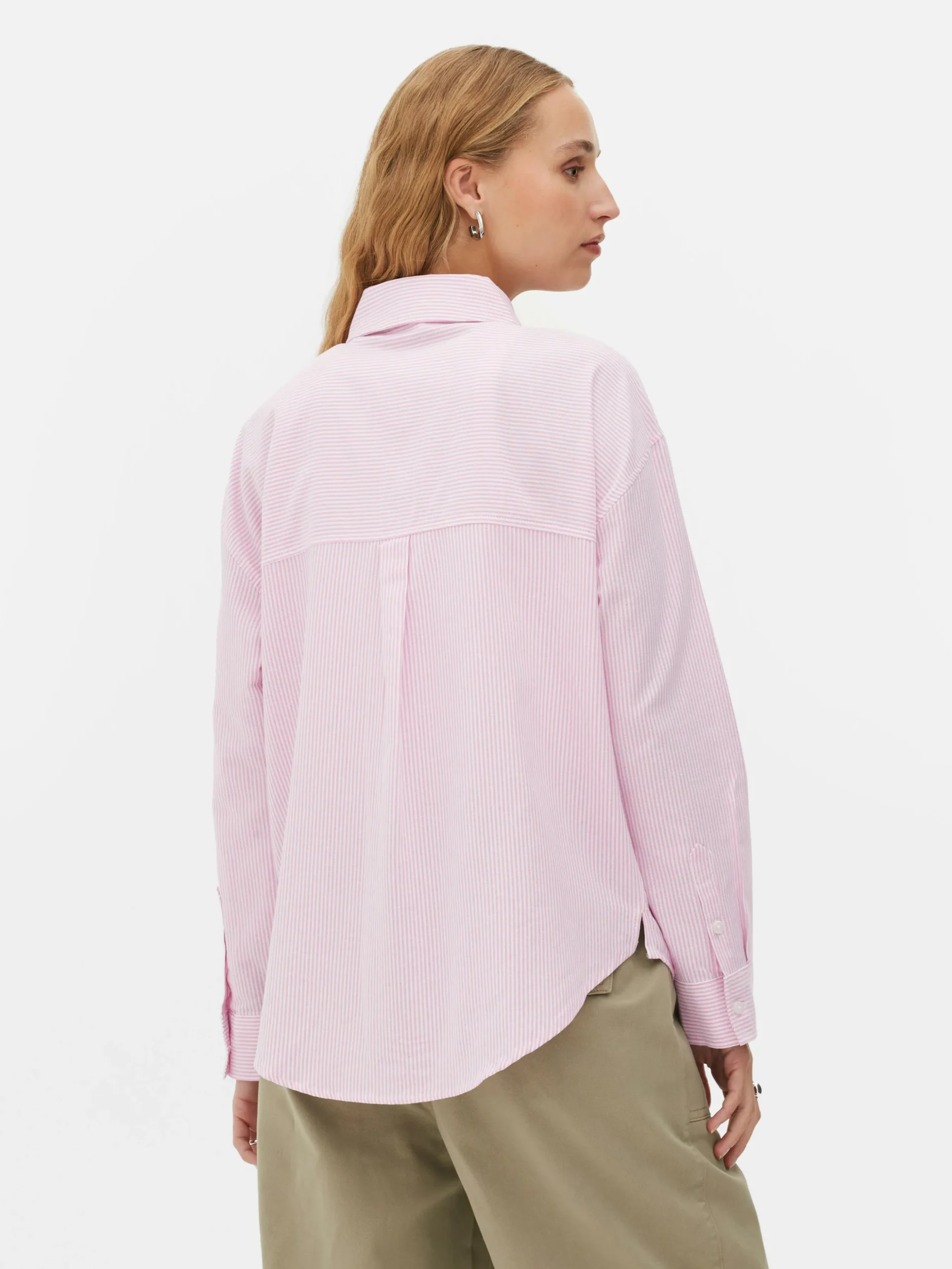 Camisa Oxford A Rayas