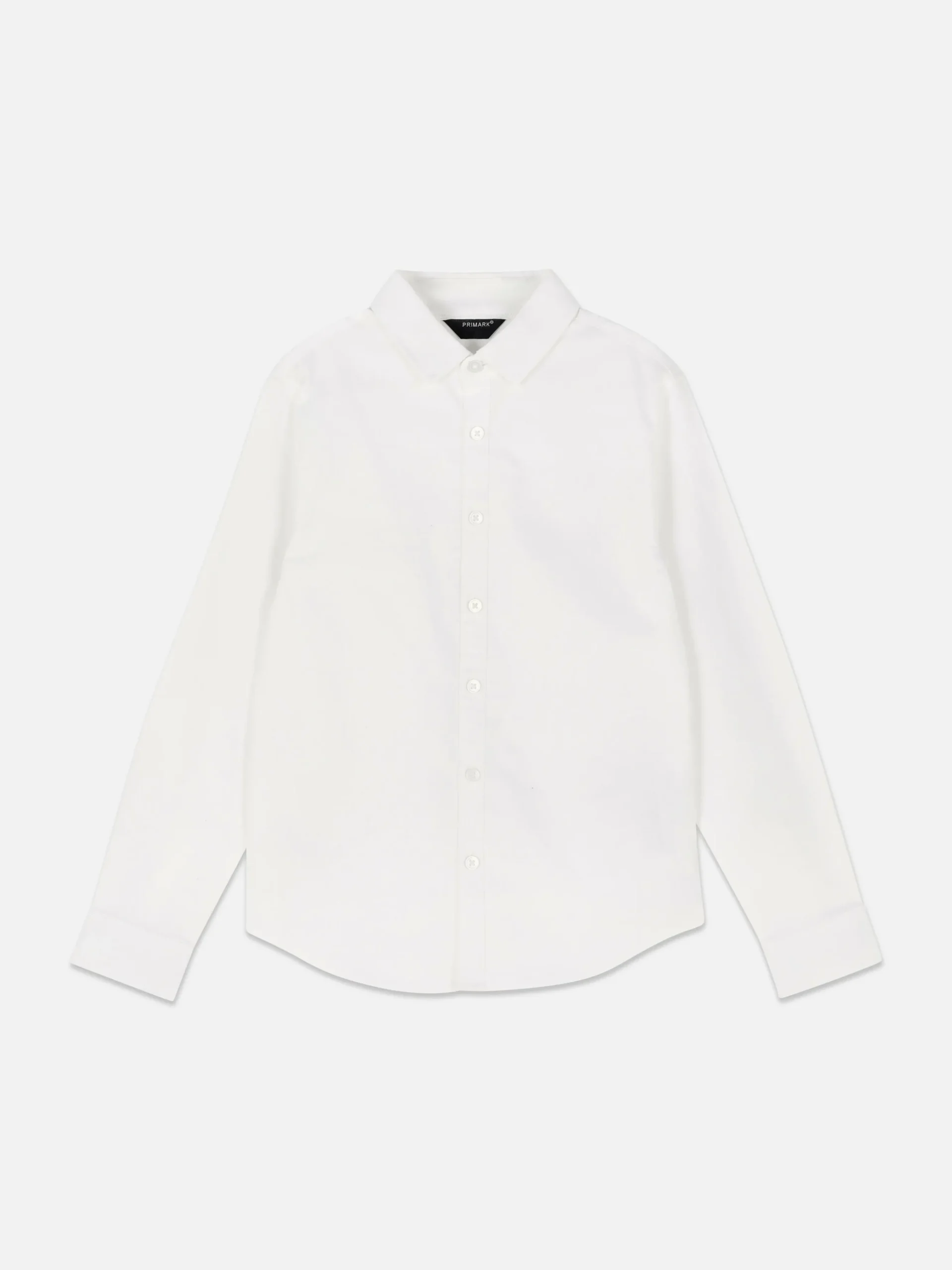 Camisa Oxford De Manga Larga Para Niño Mayor