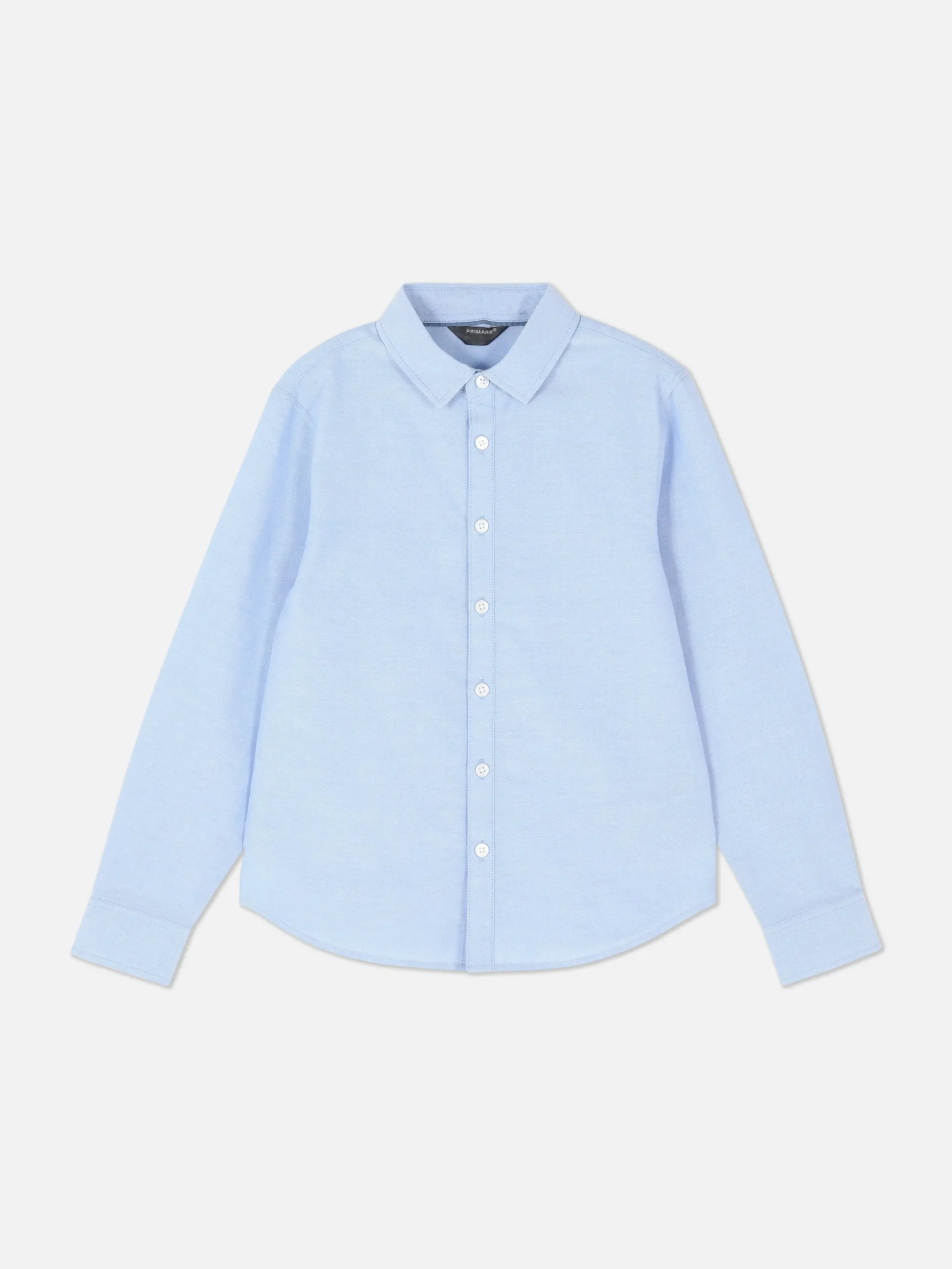 Camisa Oxford De Manga Larga Para Niño Mayor